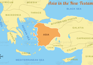 Asia in the New Testament Map body thumb image