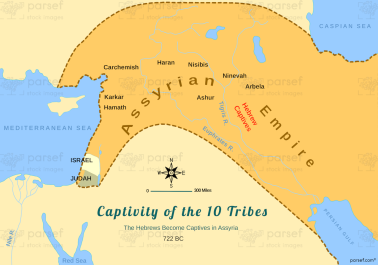 Captivity of the 10 Tribes Map body thumb image