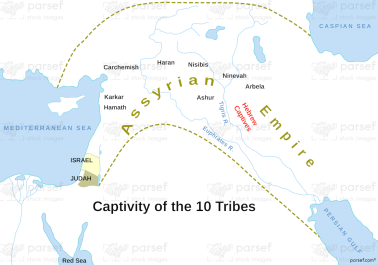 Captivity of the 10 Tribes Map body thumb image