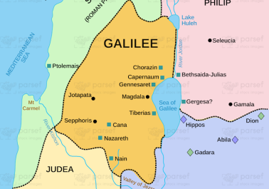 Galilee in the Time of Jesus Map body thumb image