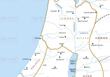 Israel Under Rehoboam Map body thumb image