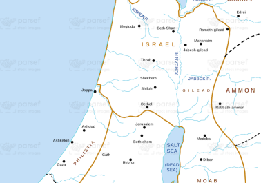 II Kings Israel and Judah Map body thumb image