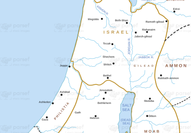 Israel and Judah Map body thumb image