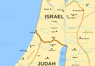 Israel and Judah Map body thumb image