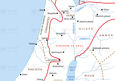 Herod the Great’s Kingdom Map | Bible History Maps