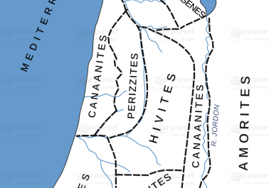 Canaanite Nations Map body thumb image