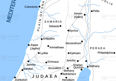 Israel in the New Testament Map body thumb image