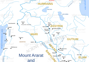 Mount Ararat and Mesopotamia Map body thumb image