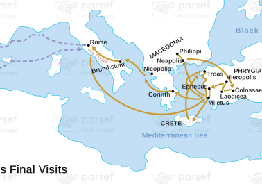 Acts Paul’s Final Visits Map body thumb image