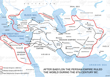 Ezra Persian Empire Sixth Century Bc Map body thumb image