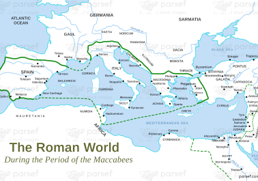 Roman World Maccabees Map body thumb image