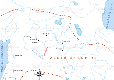 The Khabur River Map body thumb image