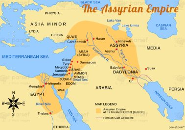 Assyrian Empire Map body thumb image