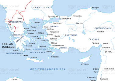 Alexander the Great’s Empire on the West Map body thumb image