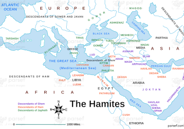 Genesis the Hamites Map body thumb image