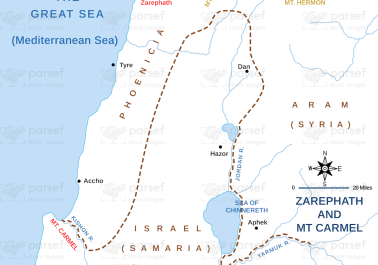 Zarephath and MT Carmel Map body thumb image